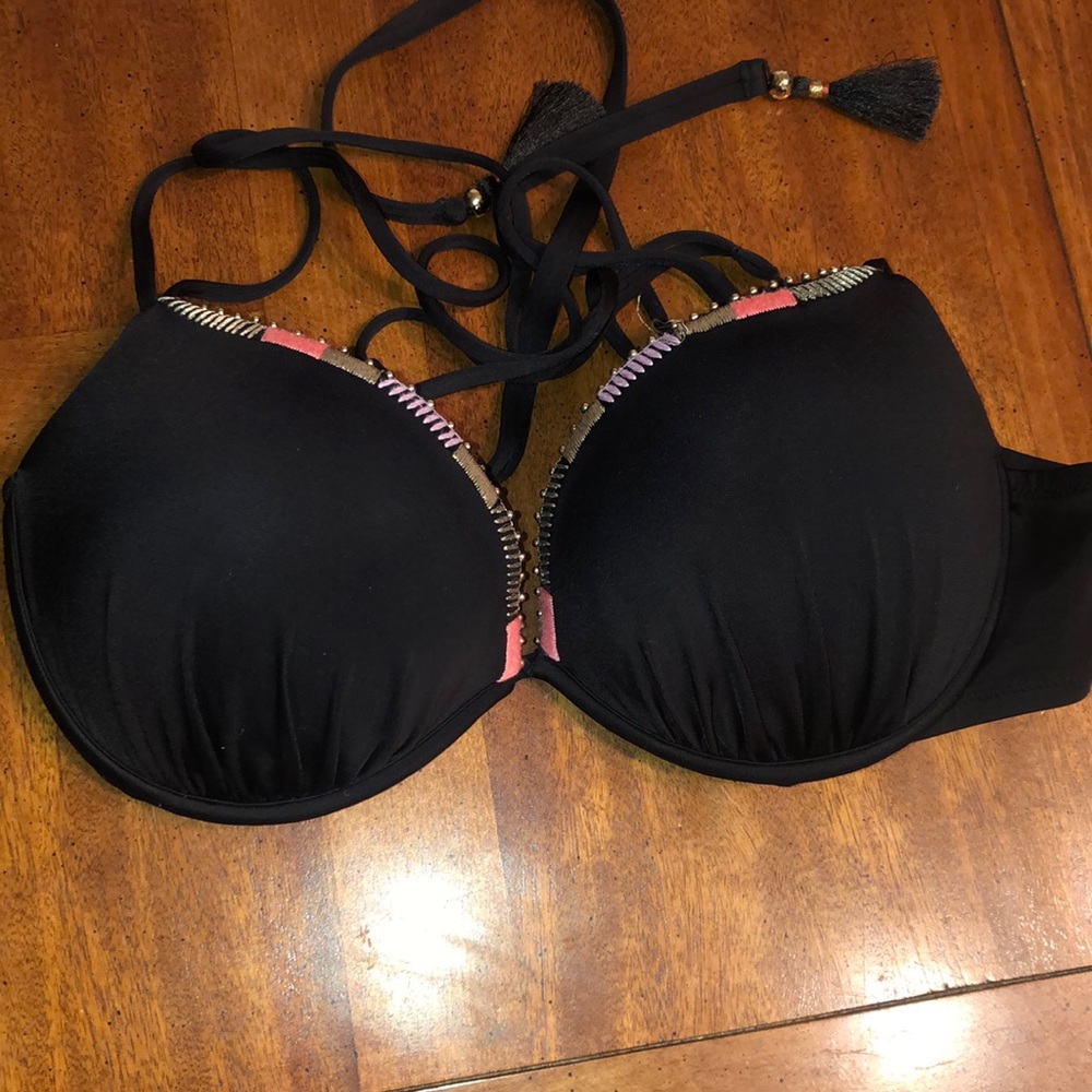 Black Push-up Victoria Secret Swimsuit Top
